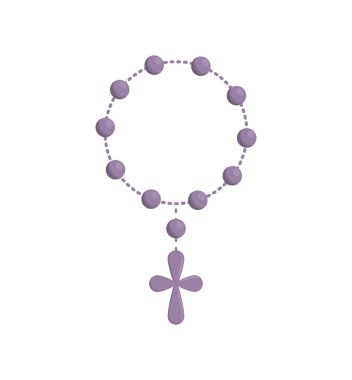 çapraz tespih din Hıristiyanlık simgesi