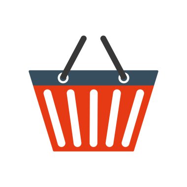 alışveriş sepeti ticaret piyasa simgesi.