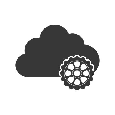 bulut bilgi işlem iletişim simgesi