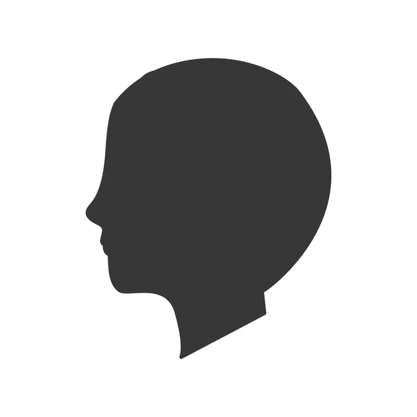 Man manlig avatar person ikonen — Stock vektor