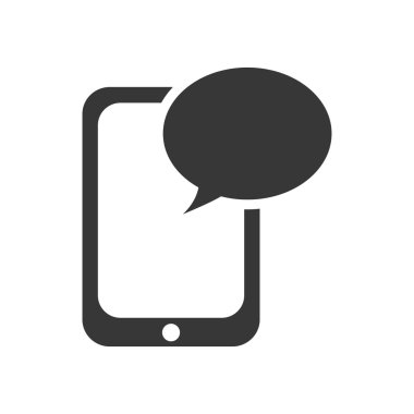 Smartphone becerikli alet teknoloji simgesi. Vektör grafiği