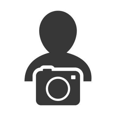 adam sosyal ağ kişi ortam simgesi. Vektör grafiği