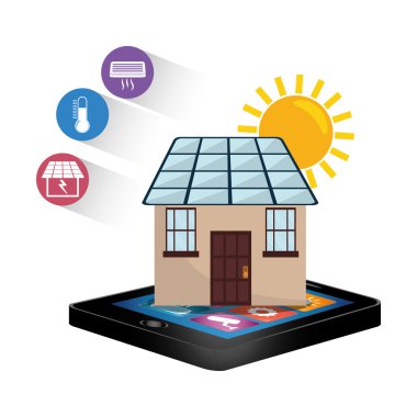 Akıllı ev Icon set