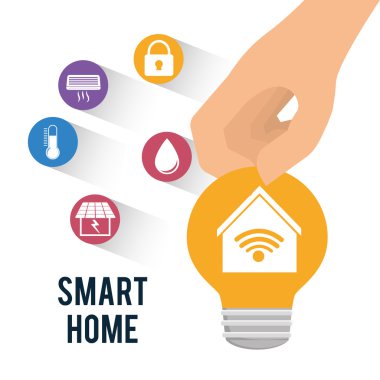 Akıllı ev Icon set