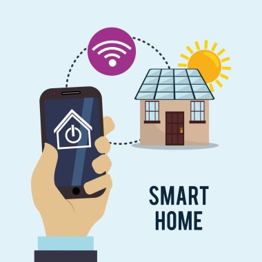 Akıllı ev Icon set