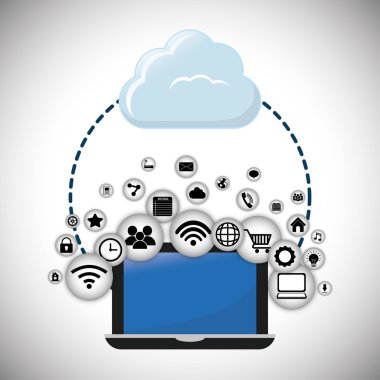 şeylerin dizüstü internet tasarım