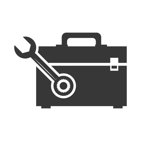 Boîte à outils conception de réparation boîte — Image vectorielle