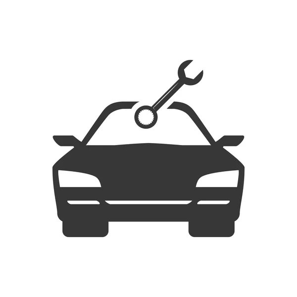 Werkzeug Reparatur Auto Automobildesign — Stockvektor