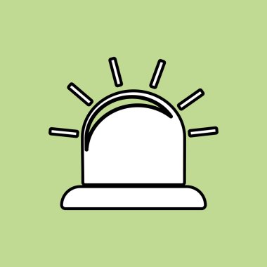 Güvenlik sistemi vektör tasarımı