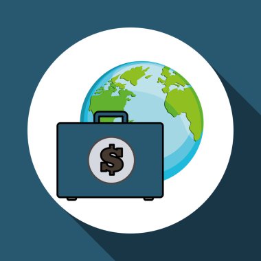 para simgesinin üzerine beyaz arka plan, vektör çizim