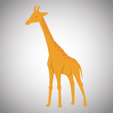 Düz resimde Afrika tasarım hakkında