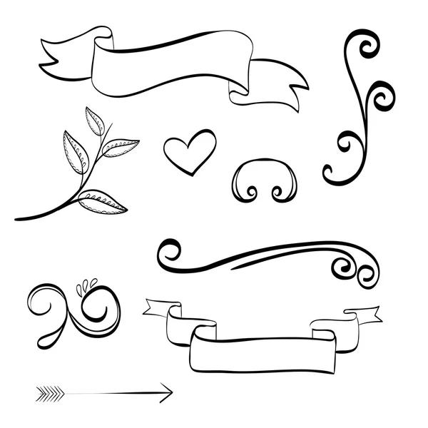 Flat illustration about Doodle design — Stock Vector