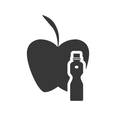 Apple içki sağlıklı gıda tasarım