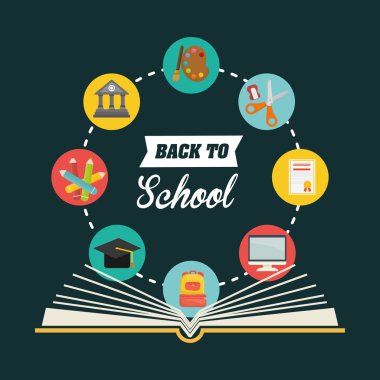 Okul simgesi dizaynına geri dön