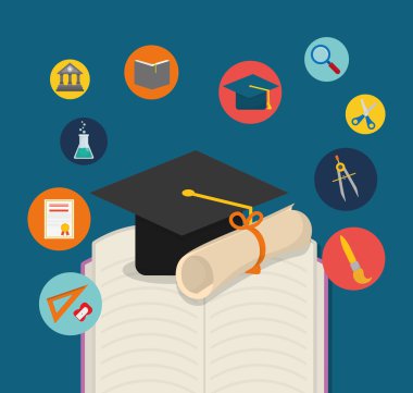 Okul simgesi dizaynına geri dön