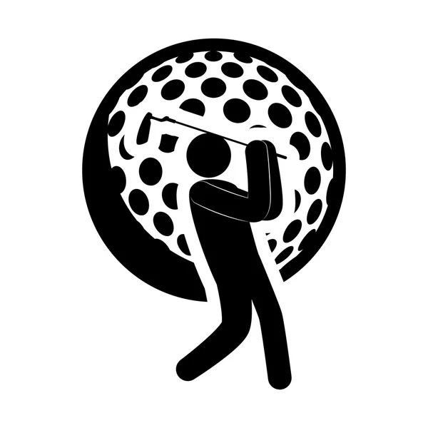 ball golf sport design