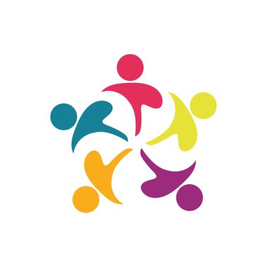 piktogram insanlar soyut kişi simgesi. Vektör grafiği