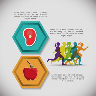 Çiçek Bahçesi arka plan simgesi. Vektör grafiği