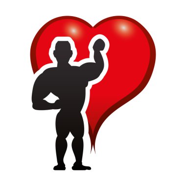 Fitness Spor salonu vücut geliştirme tasarım