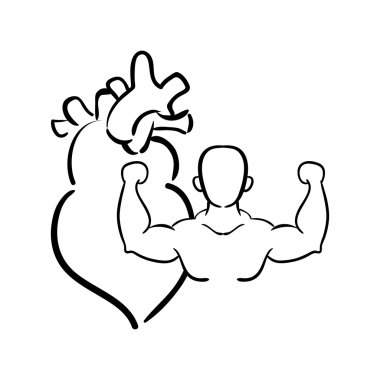 Fitness Spor salonu vücut geliştirme tasarım