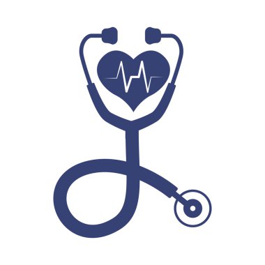 kalp stetoskop tıbbi bakım tasarımı