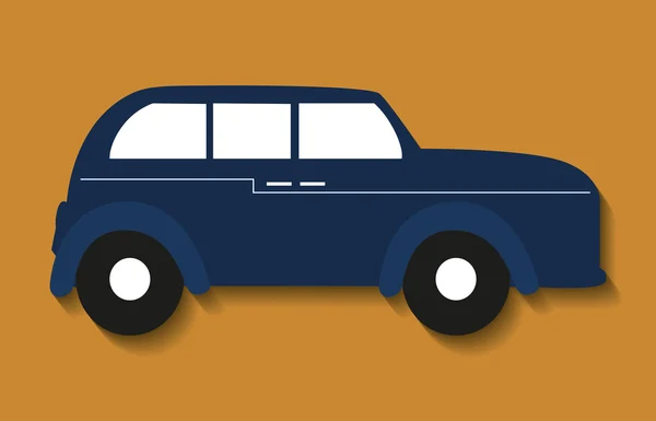 Coche antiguo diseño antiguo — Vector de stock