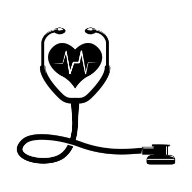 kalp stetoskop tıbbi bakım tasarımı