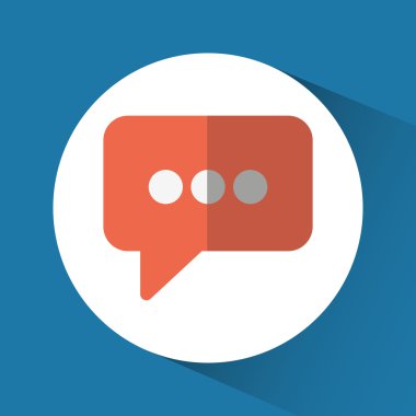 Sosyal medya teması nın baloncusu