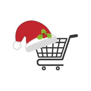 Merry Christmas tasarım Alışveriş sepeti