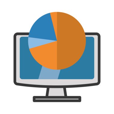 Medya simgesi tasarımı ile bilgisayar gadget