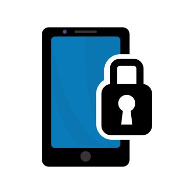 Medya simgesi tasarımı ile akıllı telefon gadget