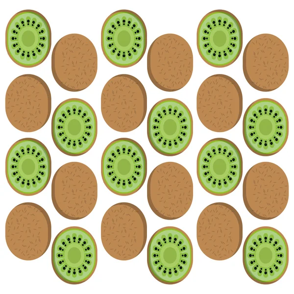 Kiwi fruits fond design — Image vectorielle