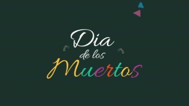 Konfetili animasyon harfi.