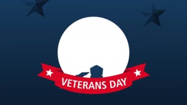 Gaziler Günü 'nde silueti kurtaran askerlerle animasyon yazarken mutlu olun.