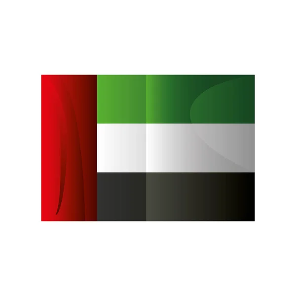 UAE National day, spirit of the union flag — Stock Vector