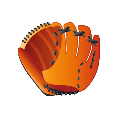 beysbol eldiveni sporu binek tasarım simgesi