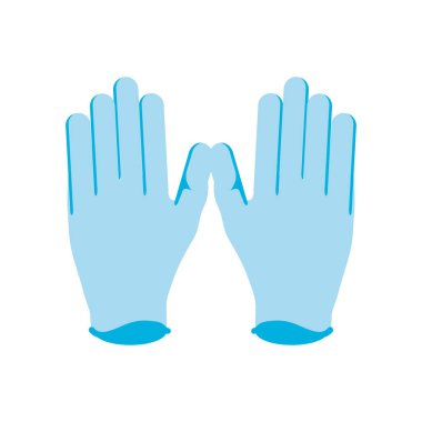 Coronavirus covid 19 önleme lateks eldiven koruması