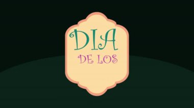 Kafatasları olan animasyon yazıları.