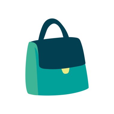 çanta simgesi izole vektör tasarımı