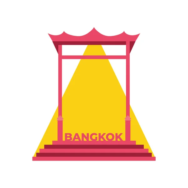 Bangkok stad stempel vector ontwerp — Stockvector