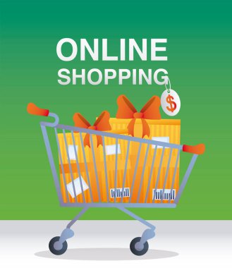 Online alışveriş mektupları etiket fiyatı ve hediyeli el arabası