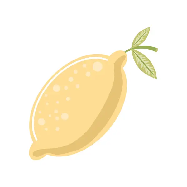 Lima fruta fresca icono estilo aislado — Vector de stock