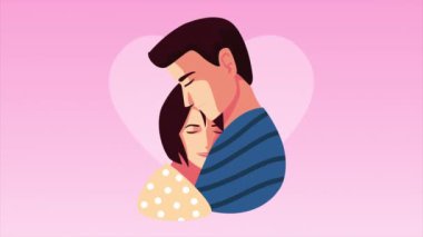 Sevgililer günün kutlu olsun, sevgili çiftle.