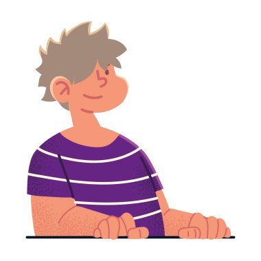 Genç adam çizgi filmi