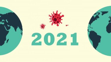 covid19 salgın parçacıklar ve Dünya gezegeni ve 2021 yılı