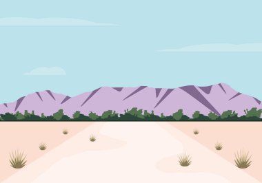 peyzaj yolları dağlar