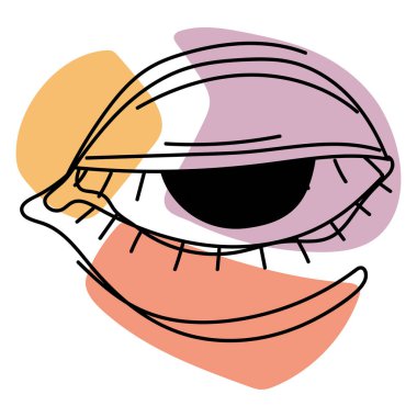 aralıksız çizgi göz