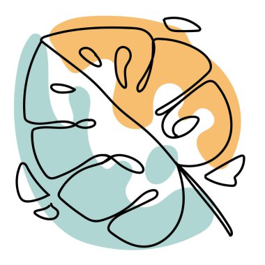 aralıksız çizgi yaprağı