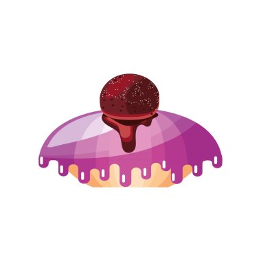 Erimiş kremalı pasta.