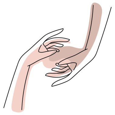 Eller çağdaş kadın elleri